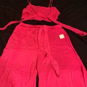 Beautiful pink summer set